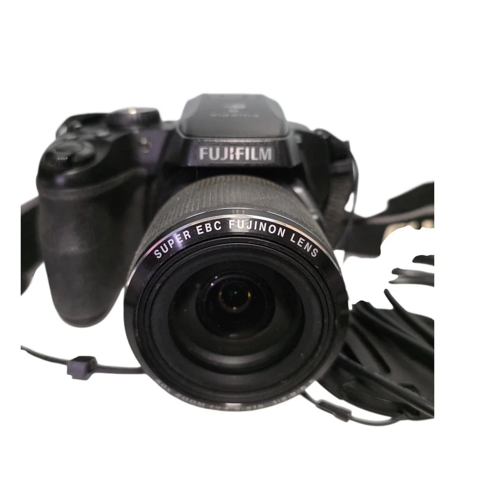 Fujifilm FinePix S9900W 16.0MP Digital Camera Black 16GB SD Card Cable Tested